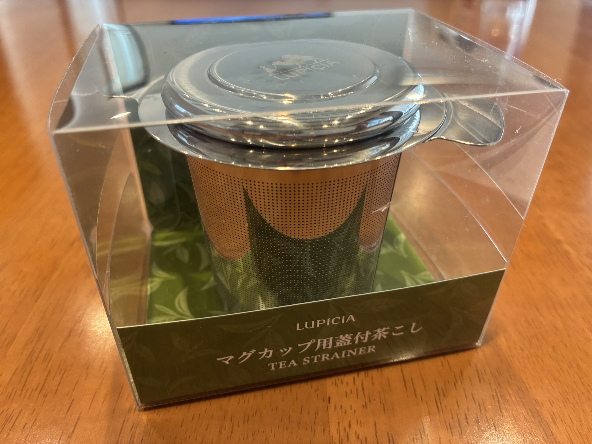 マグカップ用蓋付茶こし
